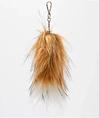 Petals and Peacocks Foxy Brown Bag Charm