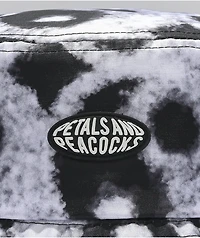 Petals and Peacocks In The Clouds Tie Dye Bucket Hat