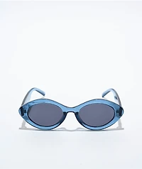 Petals and Peacocks Karma Blue Sunglasses