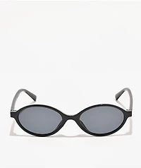 Petals and Peacocks Malice Black Sunglasses