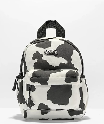 Petals and Peacocks Mood Black & White Mini Backpack