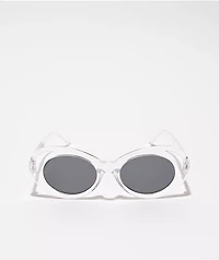 Petals and Peacocks Nevermind Clear Sunglasses