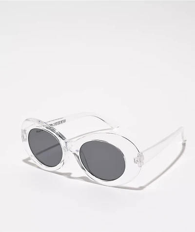 Petals and Peacocks Nevermind Clear Sunglasses