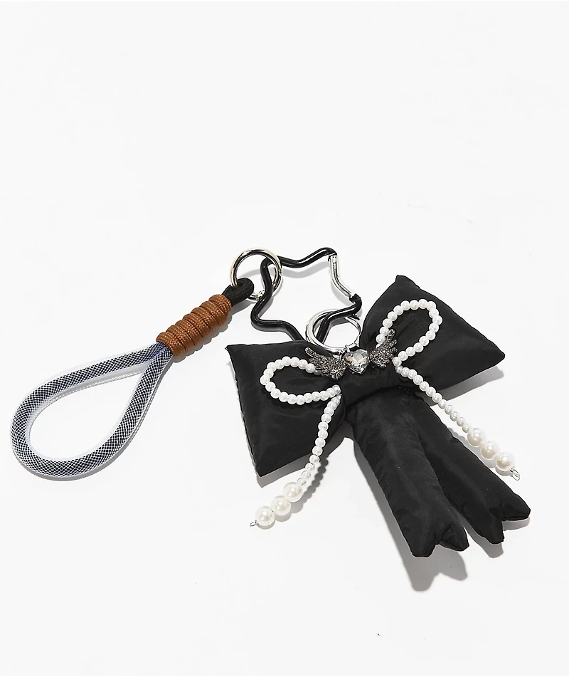 Petals and Peacocks On The Edge Plush Keychain