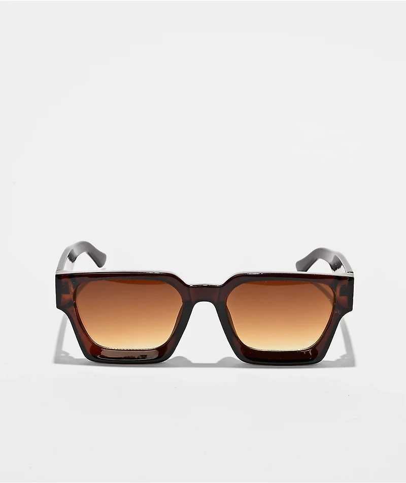 Petals and Peacocks Optimistics Chocolate Brown Sunglasses