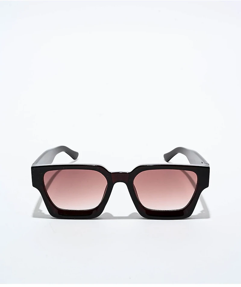 Petals and Peacocks Optimistics Chocolate Sunglasses