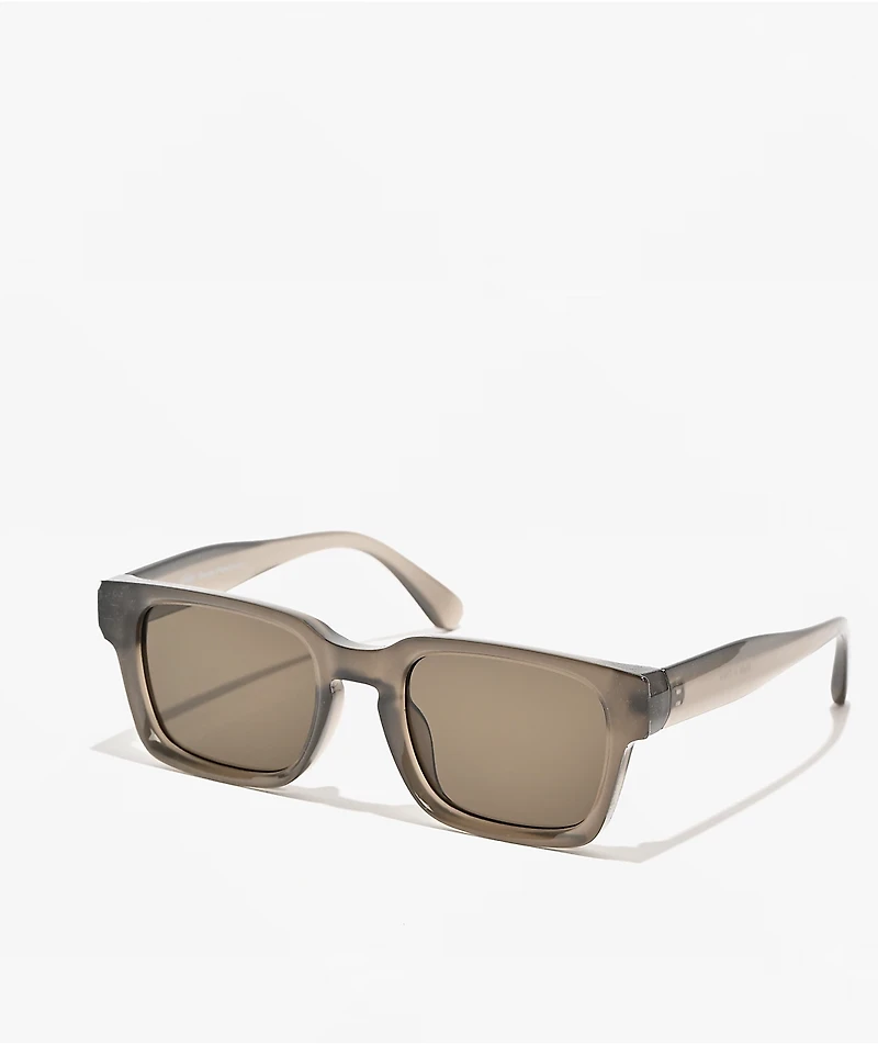 Petals and Peacocks Phrase Asphalt Sunglasses