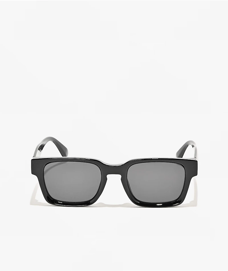 Petals and Peacocks Phrase Black Sunglasses