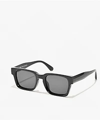 Petals and Peacocks Phrase Black Sunglasses