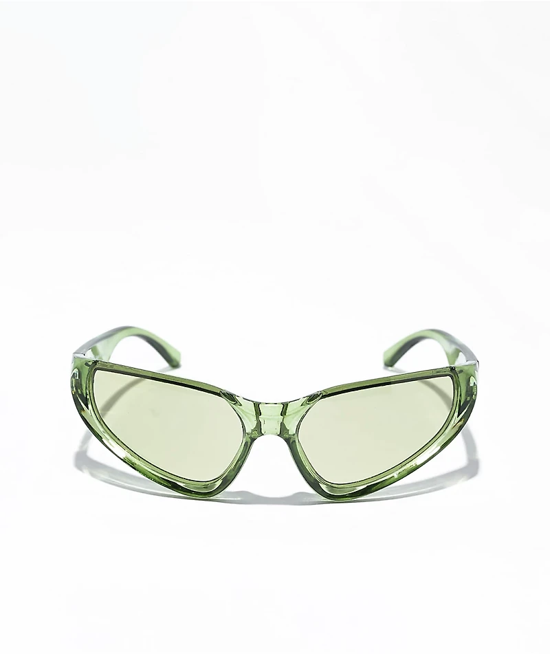 Petals by Petals & Peacocks Outlook Olive Sunglasses