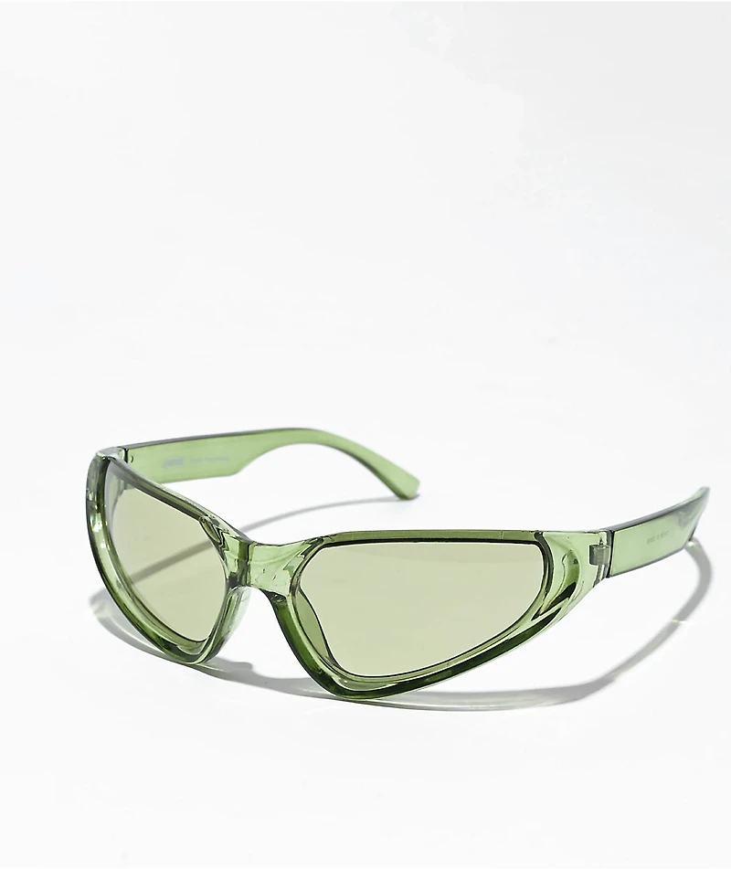 Petals by Petals & Peacocks Outlook Olive Sunglasses