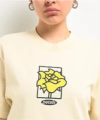 Petals by & Peacocks Personal Growth Natural T-Shirt