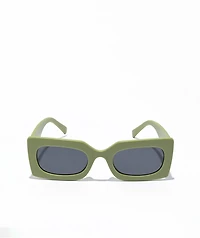 Petals by Petals & Peacocks Rhubic Olive Sunglasses