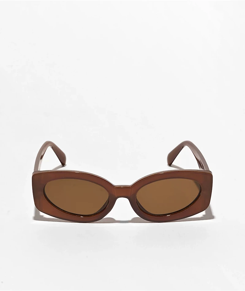 Petals by Petals & Peacocks Sol Amber Sun Round Sunglasses
