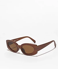Petals by Petals & Peacocks Sol Amber Sun Round Sunglasses