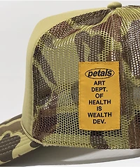 Petals by Petals and Peacocks Kiss The Frog Camo Trucker Hat
