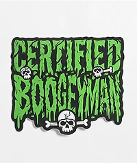 Petty Snacks Certified Boogeyman Sticker