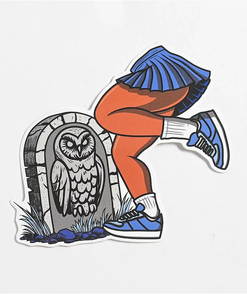 Petty Snacks Dancing On Your Downfall Sticker