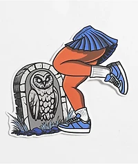 Petty Snacks Dancing On Your Downfall Sticker