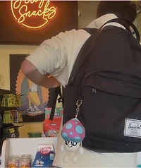 Petty Snacks Fun Guy Bag Charm