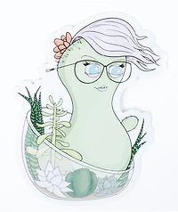 Petty Snacks Jade Sticker
