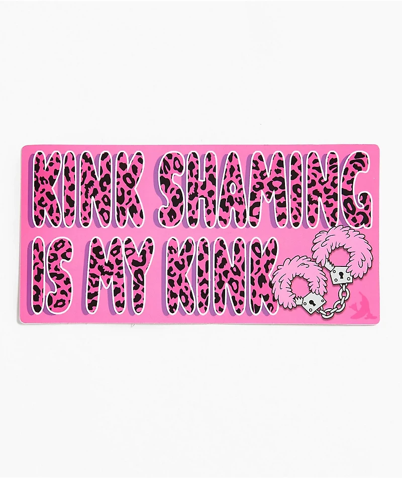Petty Snacks Kink Shaming Sticker