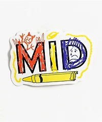 Petty Snacks Mid Sticker