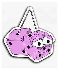 Petty Snacks Mr. Dice Guy Air Freshener