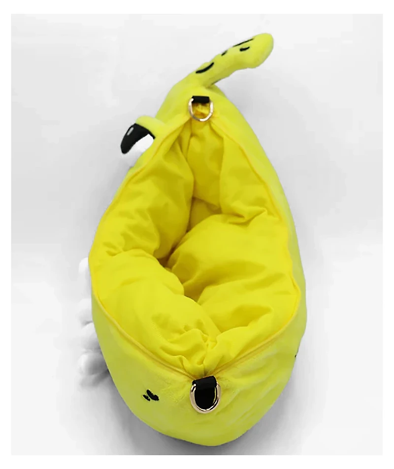 Petty Snacks Peels Plush Crossbody Bag