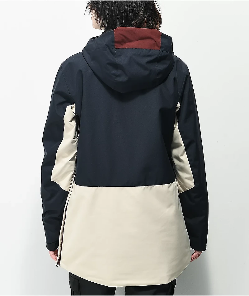 Picture Organic Seasons Dark Blue & Red 10K Parka Snowboard Jacket