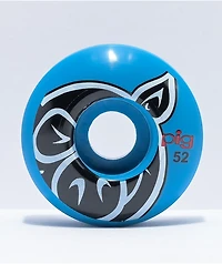Pig 52mm 101a Blue Skateboard Wheels