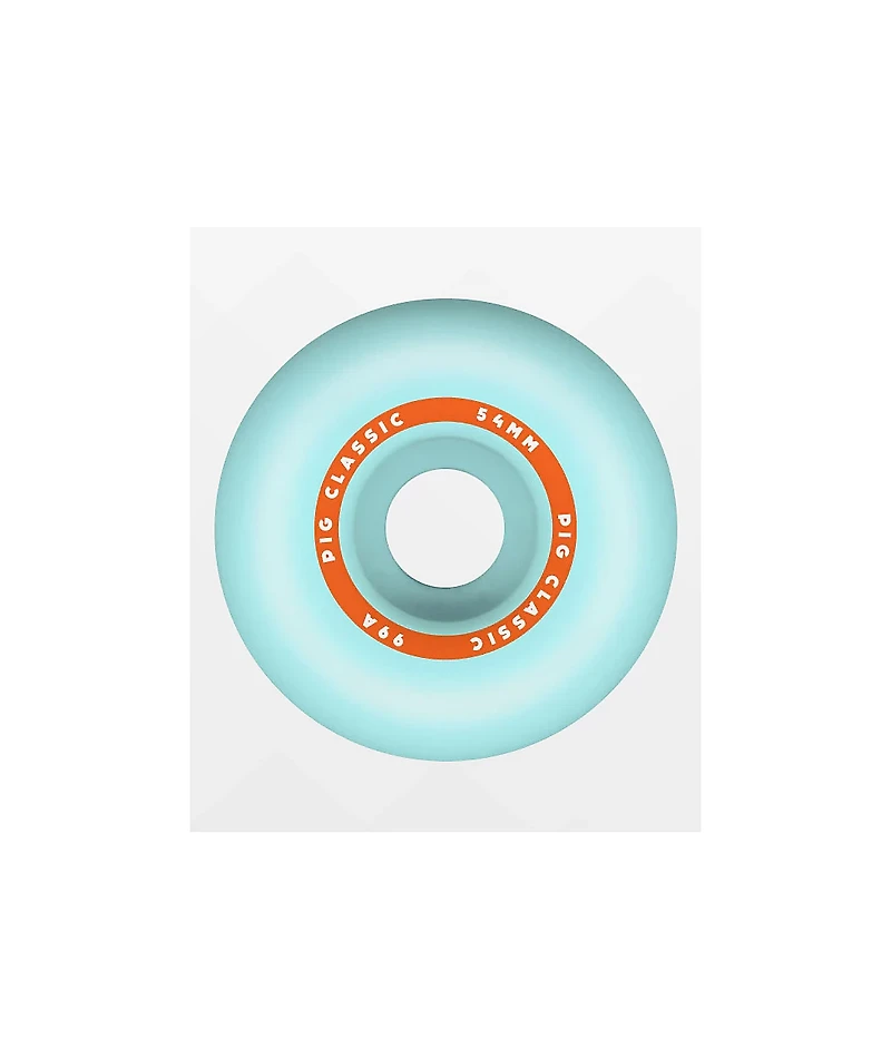 Pig Classic 54mm 99a Blue Skateboard Wheels
