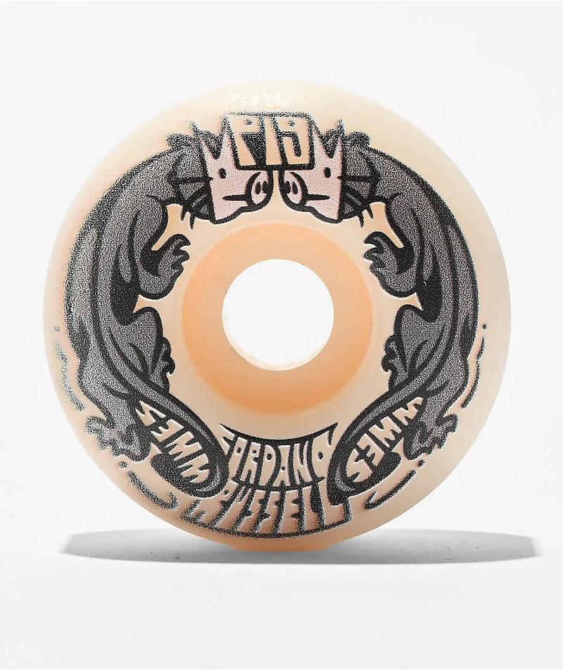 Pig Cordano Panthers 53mm 99a White Skateboard Wheels