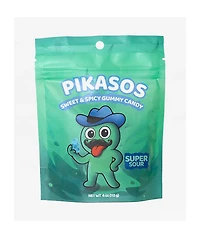 Pikasos Super Sour Gummy Candy
