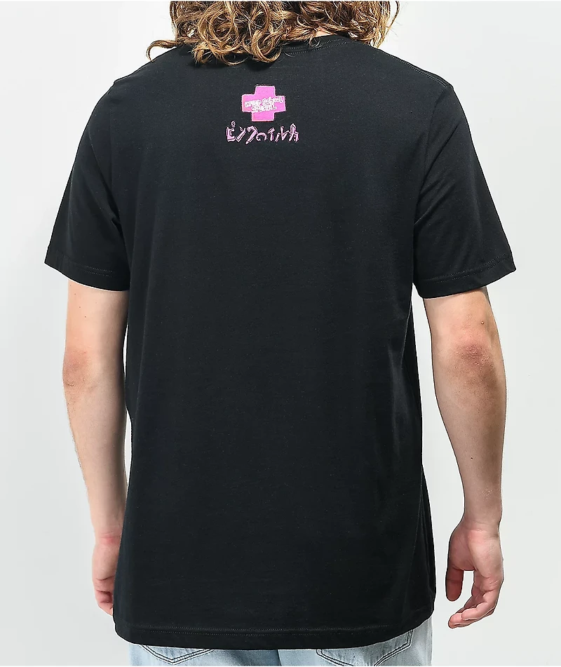 Pink Dolphin x After School Special Double Black T-Shirt