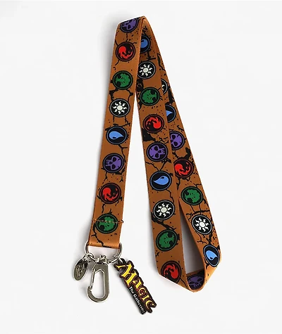 Pintrill x Magic The Gathering Mana Color Lanyard
