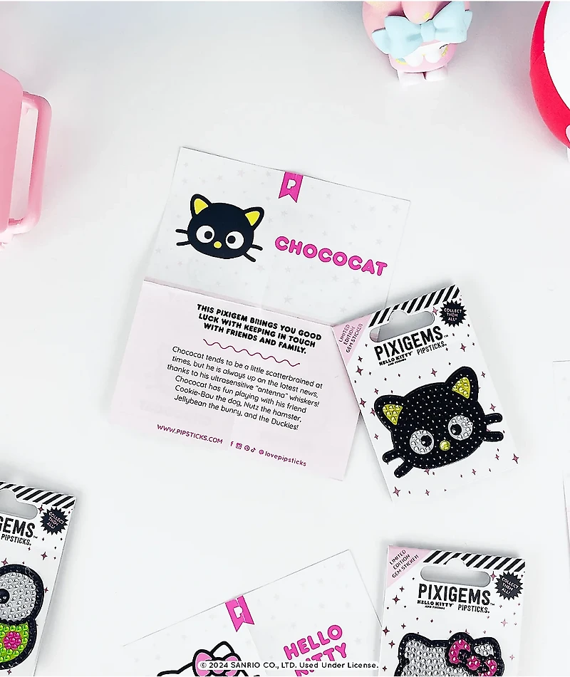 Pipsticks x Hello Kitty and Friends Chococat Pixigem Sticker