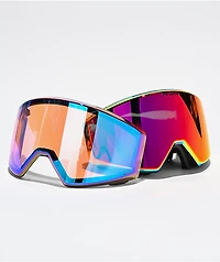 Pit Viper Exec BN5000 Black & Red Snowboard Goggles