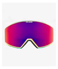 Pit Viper Miami Nights BN5000 White Snowboard Goggles