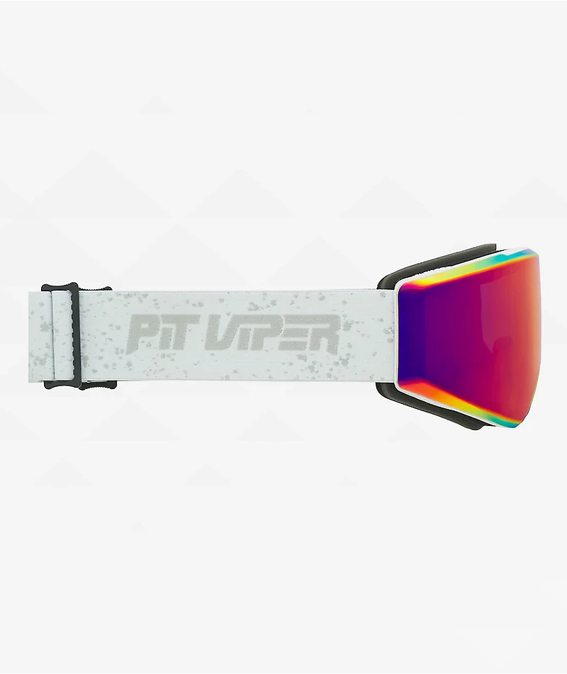 Pit Viper Miami Nights BN5000 White Snowboard Goggles