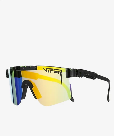 Pit Viper Monster Bull Single Wide Black Polarized Sunglasses