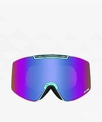 Pit Viper Proform Artificial & Blue-Purple Snowboard Goggles