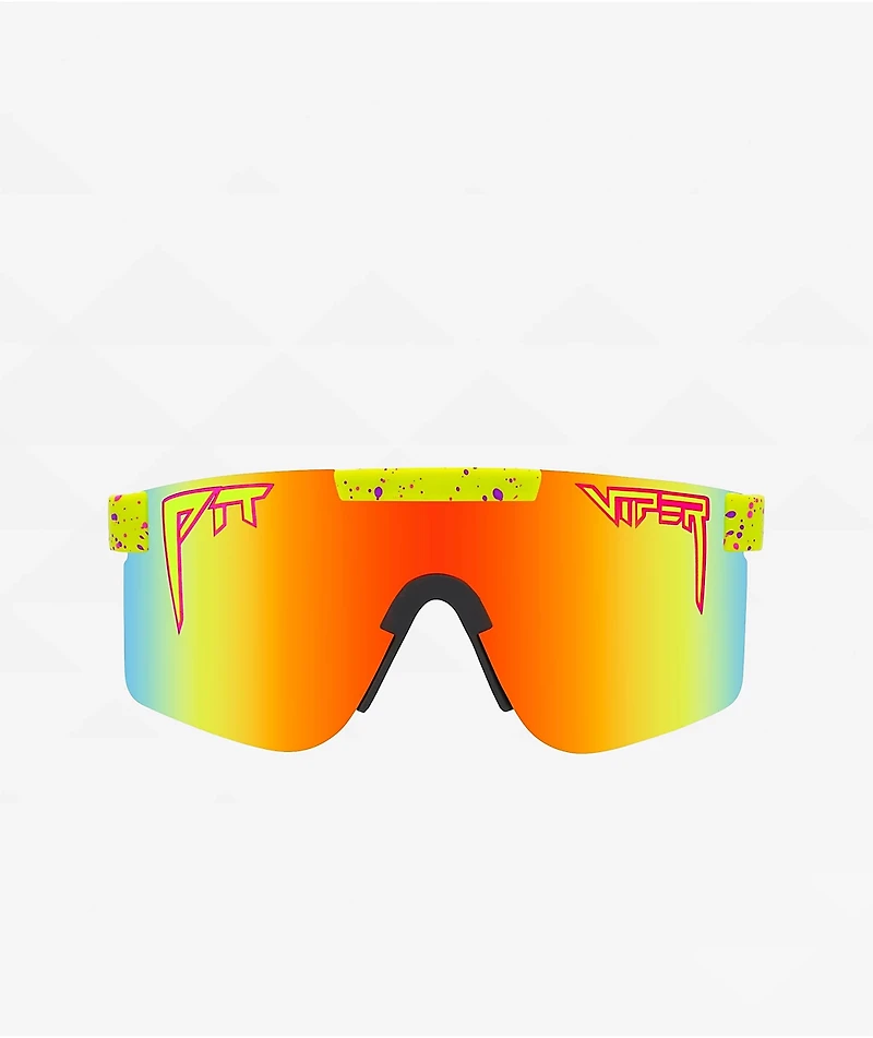 Pit Viper The 1993 Original Single Wide Polar Rainbow Sunglasses