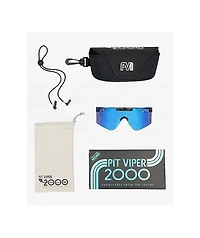 Pit Viper The 2000s The Hail Sagan Blue Sunglasses