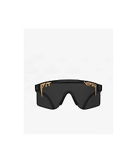Pit Viper The Exec Single Wide Black & Smoke Polarized Sunglasses