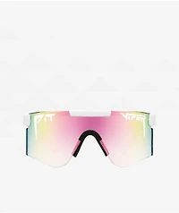 Pit Viper The Miami Nights Single Wide White Sunglasses