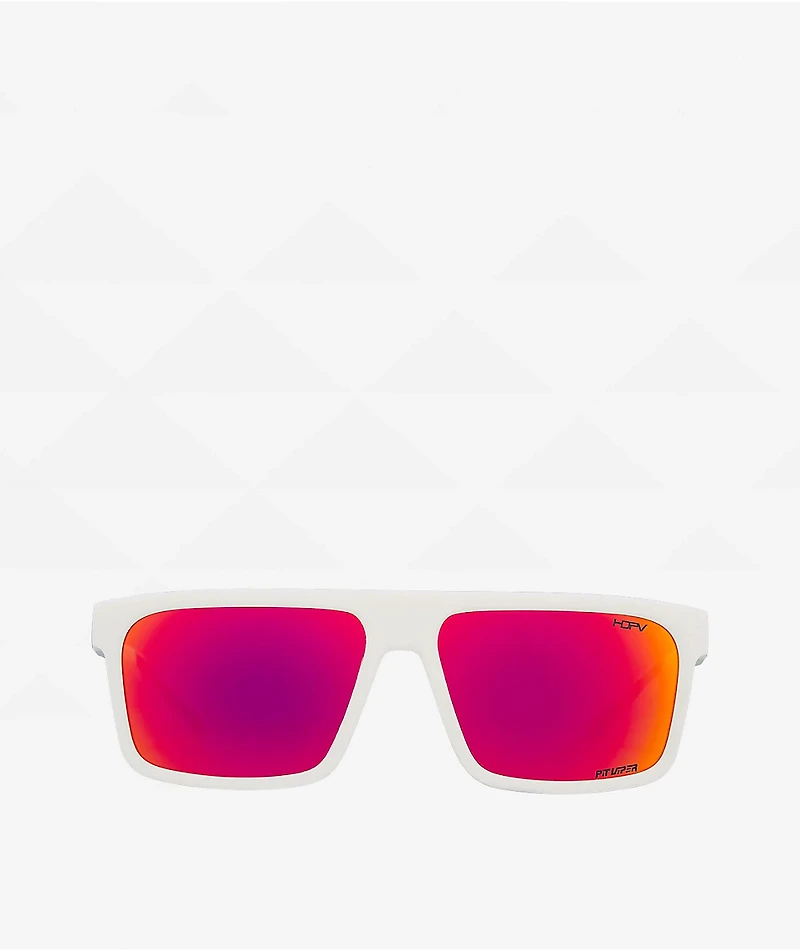 Pit Viper The Miami Nights Turboshaft Polar Red & White Sunglasses
