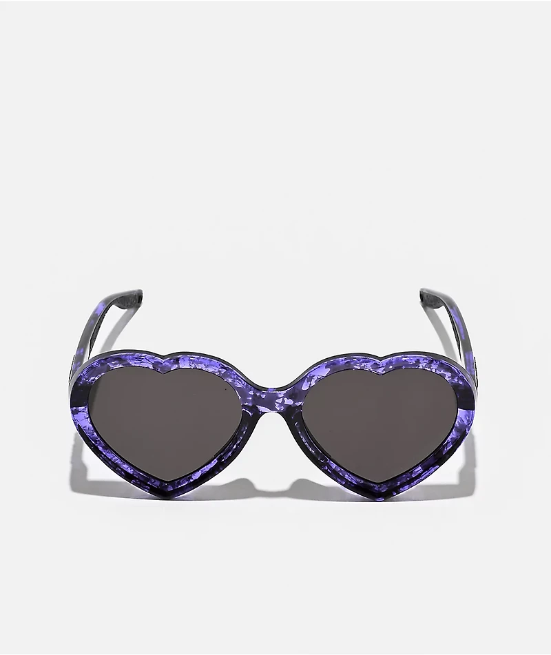 Pit Viper The Shelldon Admirer Purple & Black Sunglasses