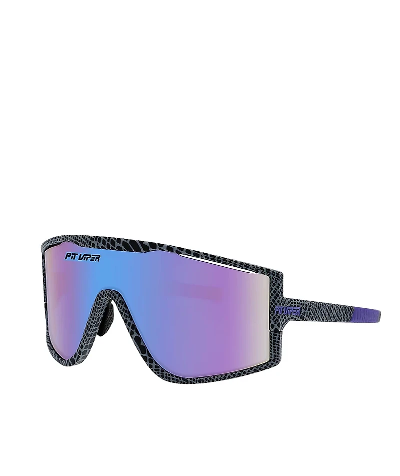 Pit Viper Try-Hard The Mangrove Grey & Purple Sunglasses