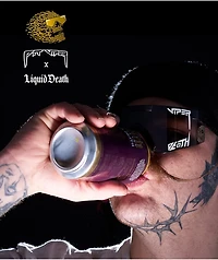 Pit Viper x Liquid Death The Exec Original Black & Smoke Polarized Sunglasses